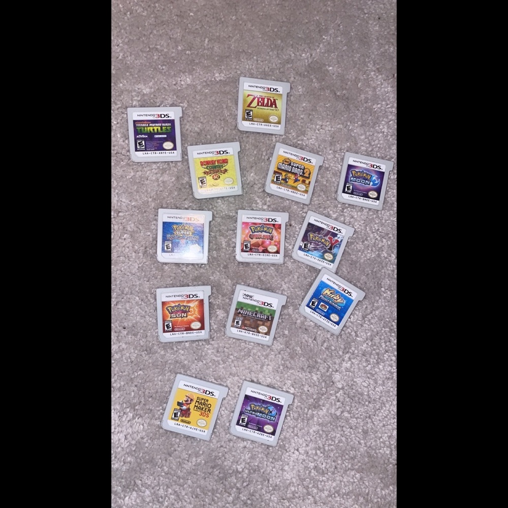 Nintendo games individually